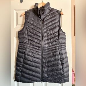 Land’s End Women's Quilted Puffer Vest - Black - Medium